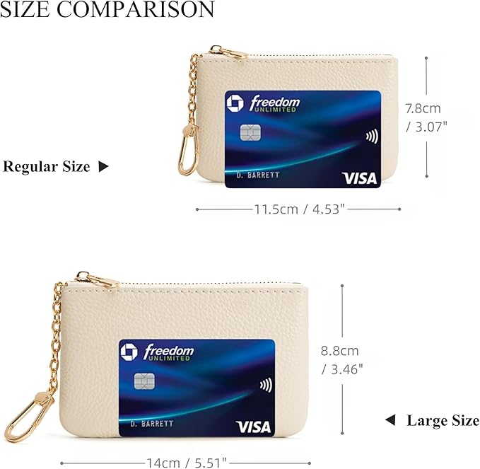 Full Grain Leather Coin Purse - Image 3