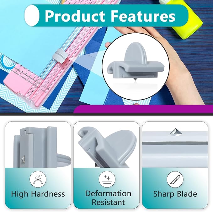 9 Pcs 157400-1001 Paper Trimmers Blades Compatible - Image 5