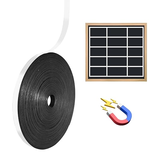 CHUNNIAO 120 Ft White Magnetic Tape by CHUNNIAOUSMARKET