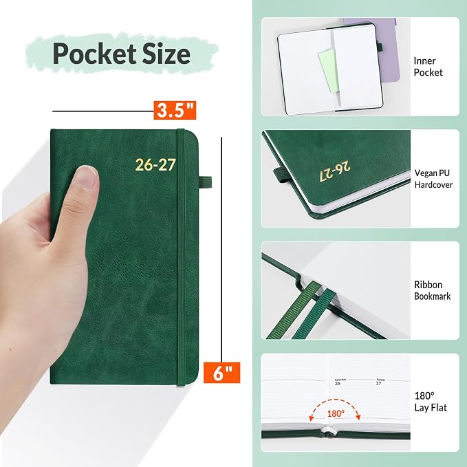 SUNEE 2026-2027 Pocket Weekly Planner - Image 4