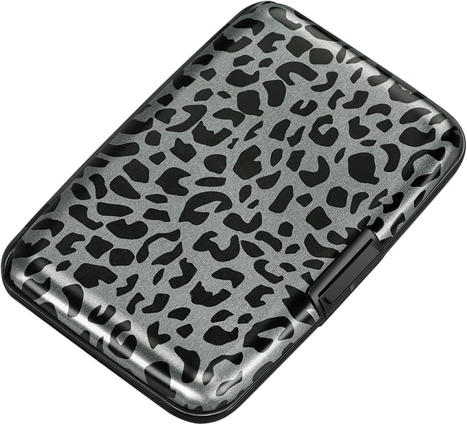 ELFISH Mini RFID Aluminum Wallet Credit Cards Holder Business Card Case Metal by ELFISH