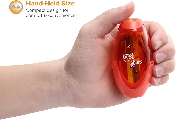 Bostitch Office Pencil Sharpener, Twist-n-Sharp - Image 5