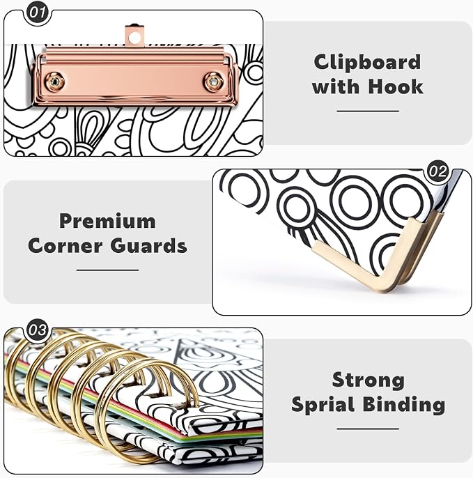 EYROZILL Clipboard with Storage, Clipboards - Image 4