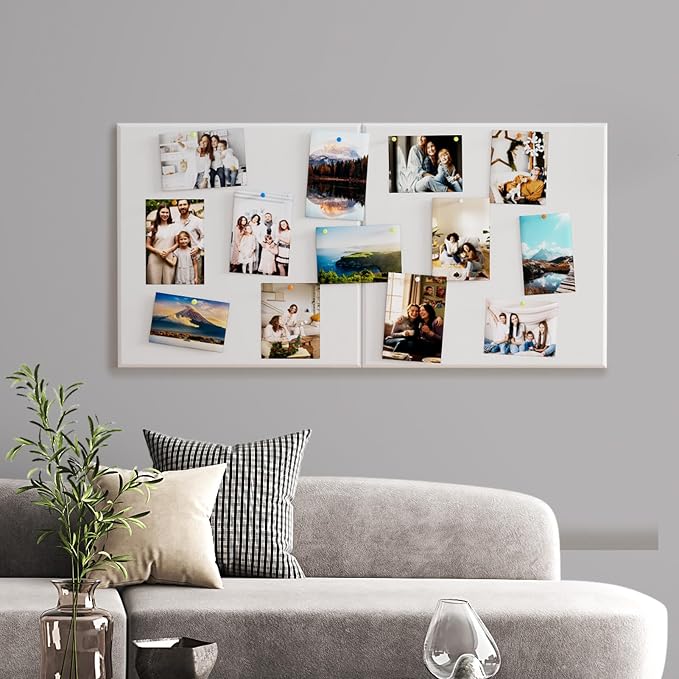MaxGear Extra Large Bulletin Board 72" x 48", Pin Vision Board DIY Office & - Image 7