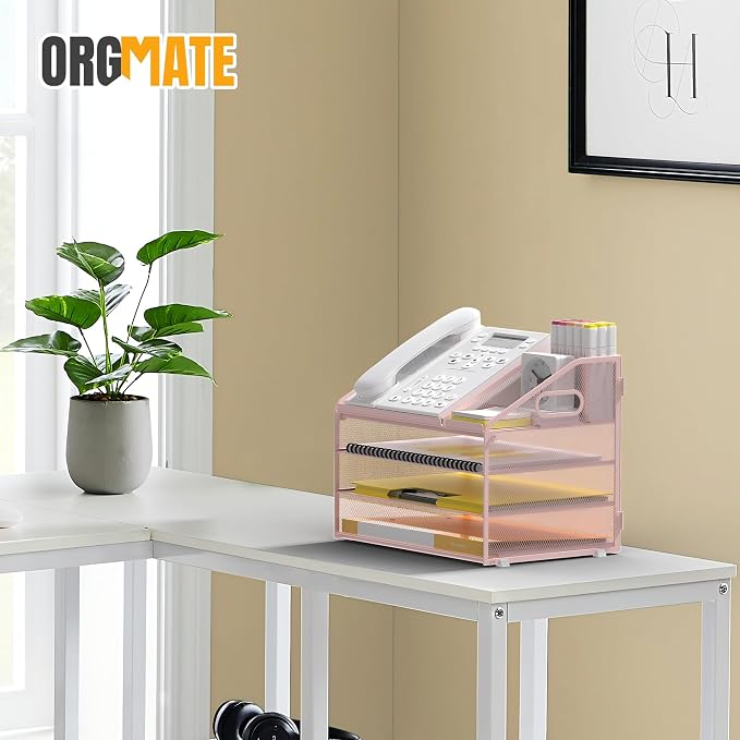 Letter Tray Paper, 4 Tier Desk Organizer - Image 6