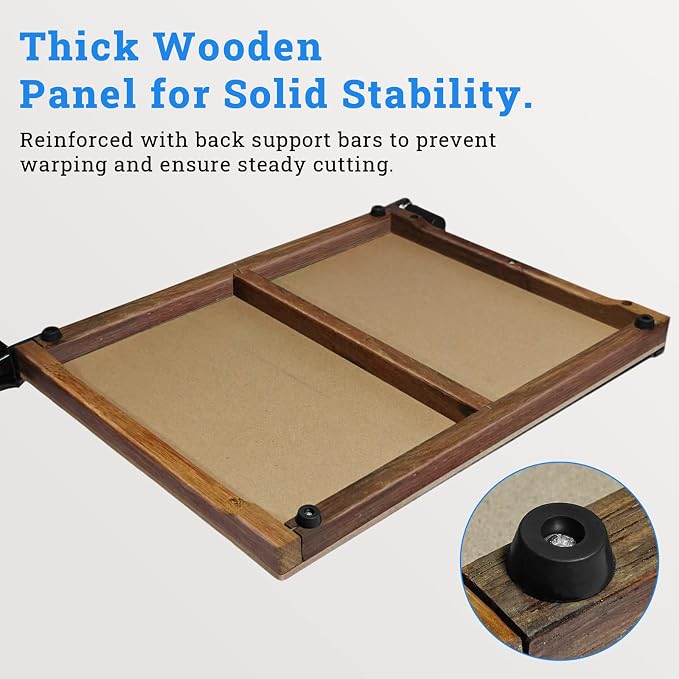 A3 Guillotine Paper Cutter Trimmer, 10-12 Sheets Capacity - Image 7