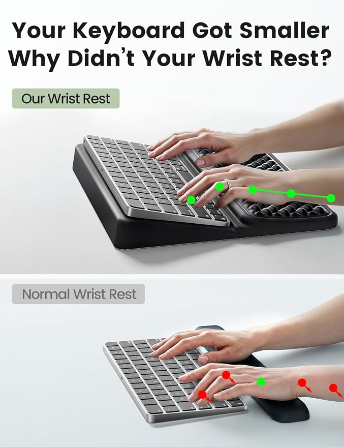 Vaydeer Keyboard Wrist Rest, Keyboard Stand - Image 3