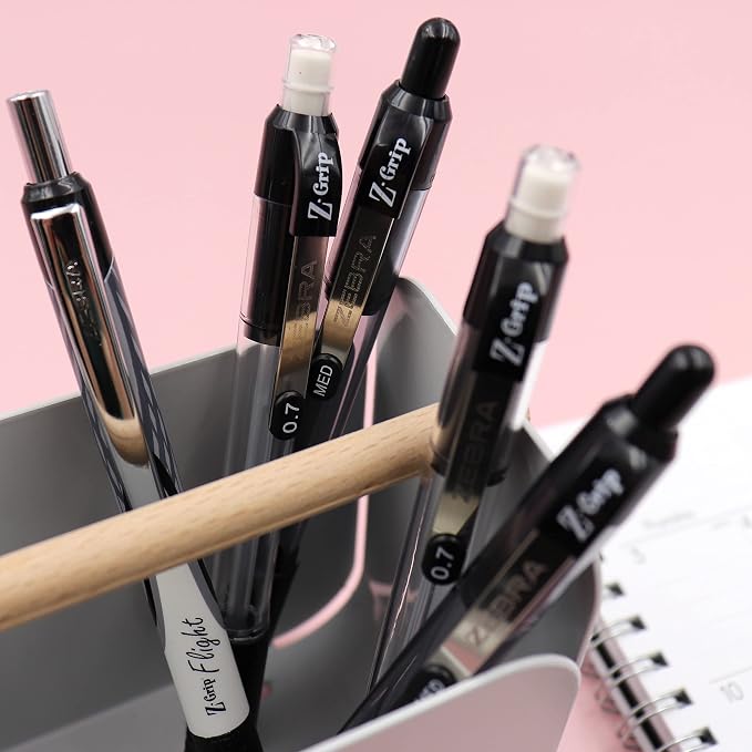 Zebra Pen Z-Grip Retractabe Ballpoint Pen, Fine Point - Image 5