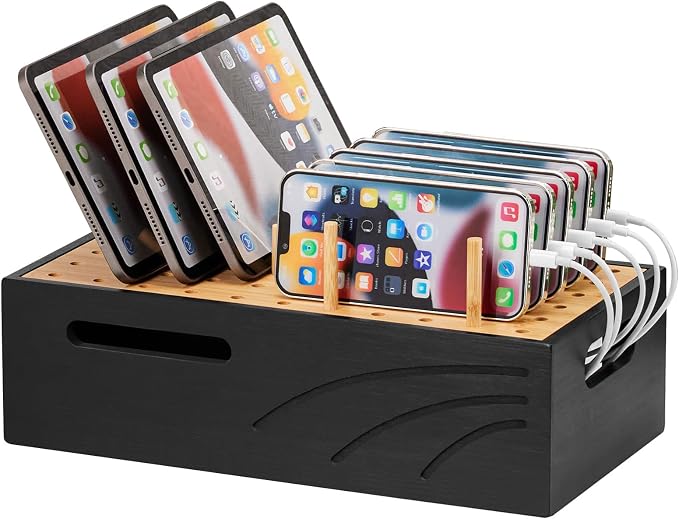 Cozivolife Bamboo Charging Station by Cozivolife