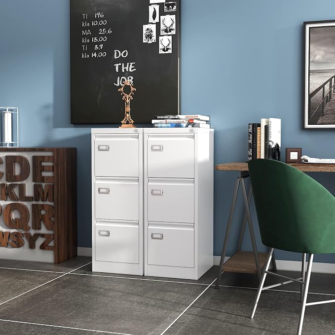 PEUKC 3-Drawer File Cabinet - Image 2