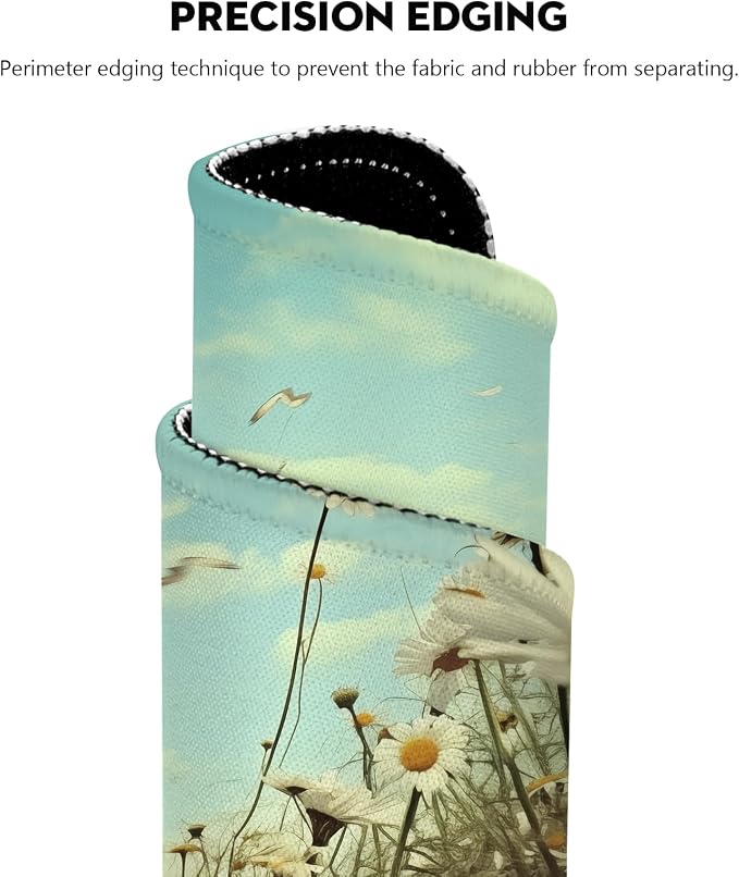 Serenity in Spring Daisies Mouse Pad - Image 2