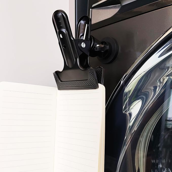 Heavy Duty Magnetic Clips with 2 Inch Opening, 360 Degree Rotating Magnets - Image 8