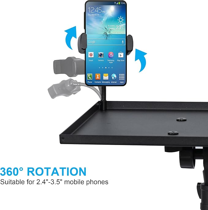 Projector Stand Tripod Adjustable, Laptop Height from 23.5 to 63.5 inches - Image 6
