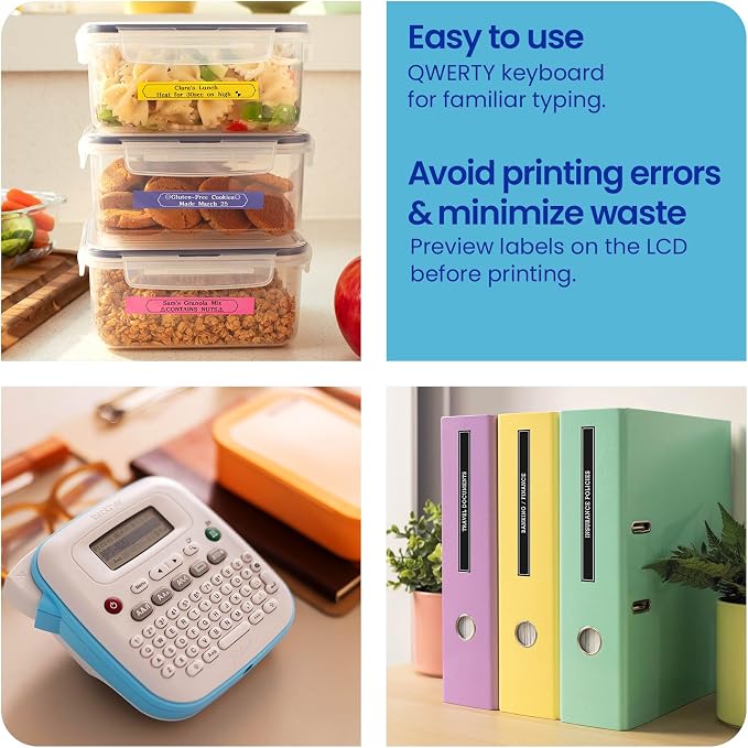 Brother P-Touch PT-N20 Personal Desktop Label Maker, Handheld and Prints - Image 7