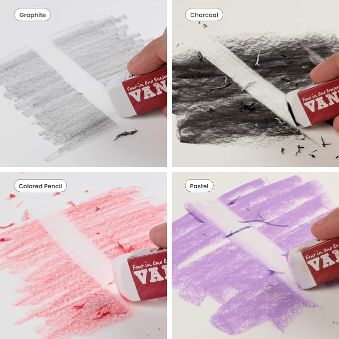 Acurit Vanish Touch Artist Eraser, Latex-Free, 24 Pack - Image 6