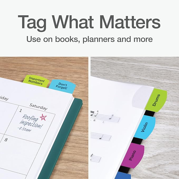 Redi-Tag Laser Printable Tabs, Permanent Index Tabs, Customizable Adhesive - Image 6