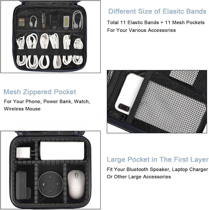 MATEIN Cord Organizer Case - Image 2