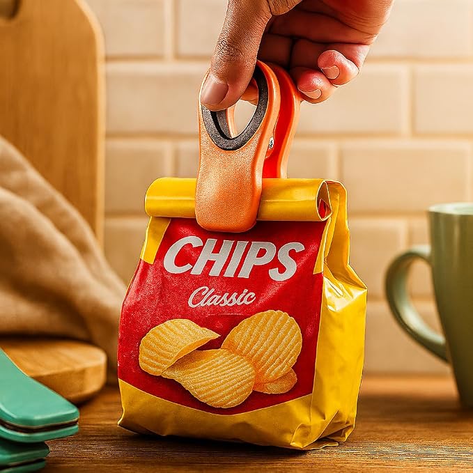 Mr. Pen- Magnetic Chip Clips, 6 Pack, Airtight Seal | Reusable Bag Closers - Image 9