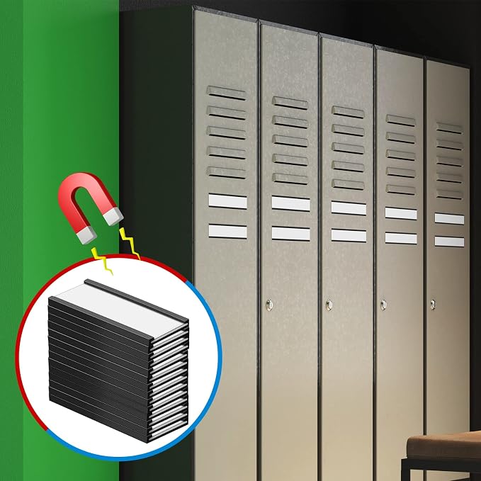 500 Pieces Magnetic Data Card Holders Channel Magnetic Label Holders Labels - Image 5