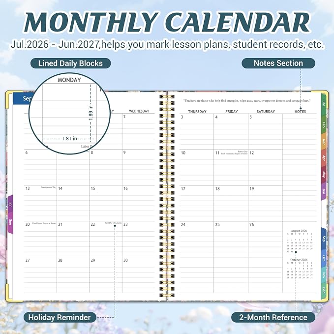 Teacher Planner 2026-2027 Academic Year, Jul.2026 - Image 4