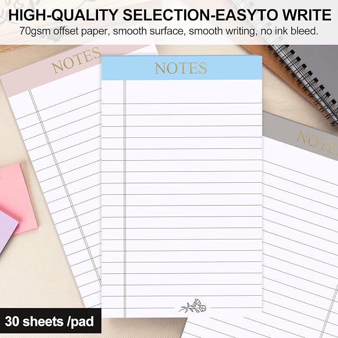 AZUREAL 6P Notepad, Legal Pads 5x8 - Image 4