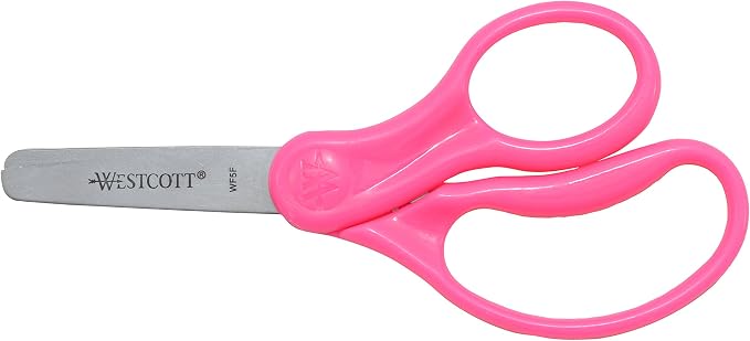 Westcott 15967 Right- and Left-Handed Scissors, Classic Kids' Scissors by Westcott