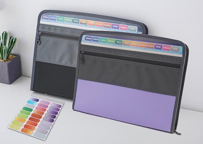 NAFY Accordian File Organizer, 13 Pockets Expanding File Folder by Nafy