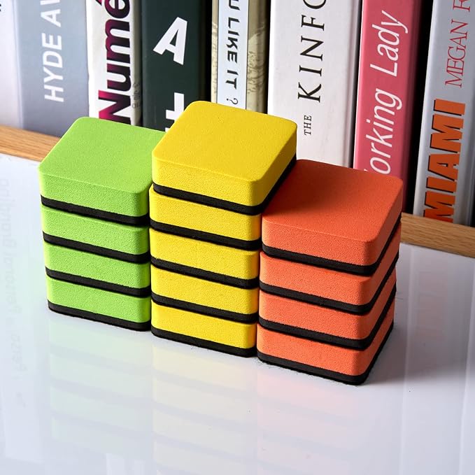 Favide 48 Pack Magnetic Whiteboard Dry Eraser Chalkboard Cleansers - Image 6