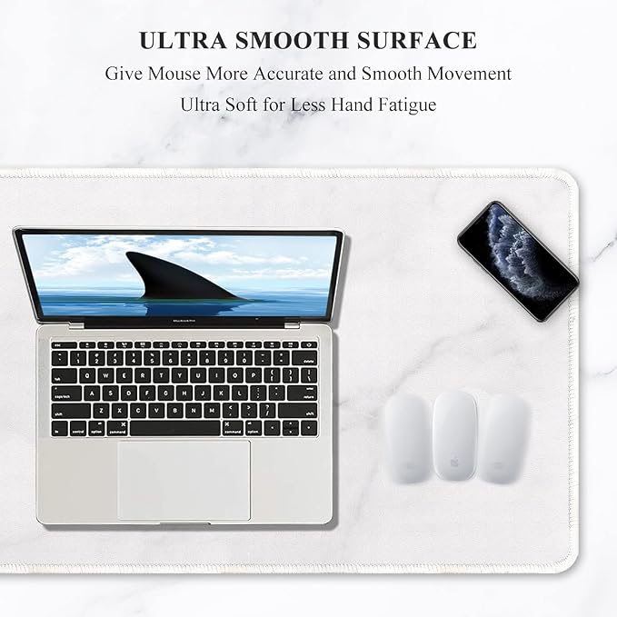 Auhoahsil Extended Mouse Pad, XXL Gaming Mouse Pads, Large Big Mousepad Laptop - Image 3