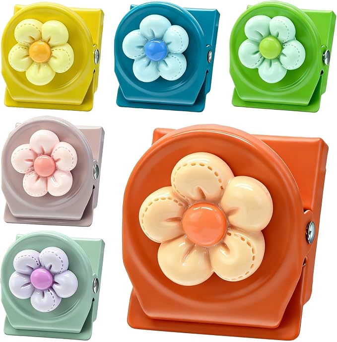 Decorative Magnetic Clips with Strong Magnets, Magnet Clips by Undeuxall