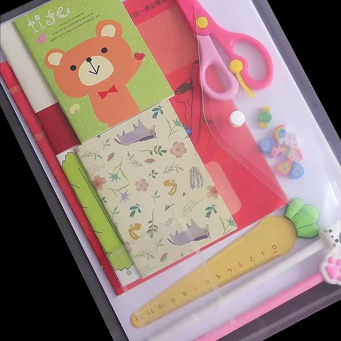 20pcs Plastic Envelopes, Document Folders Letter Size A4 Size File Envelopes - Image 9