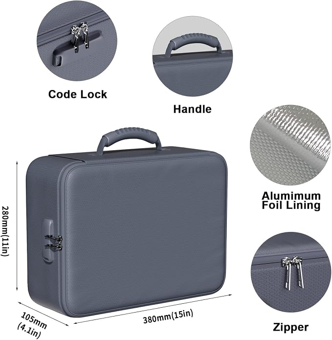 DocSafe 5200°F Fireproof Document Organizer Box - Image 6