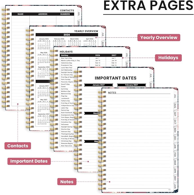 Planner 2026-2027, Monthly and Weekly Academic Planner July 2026 - Image 5
