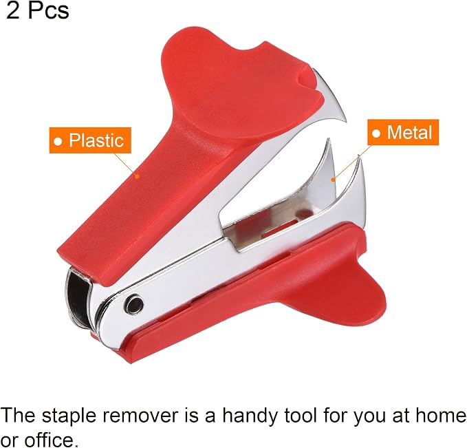 MECCANIXITY Staple Remover Tools, Staplers Puller Steel Jaw - Image 3