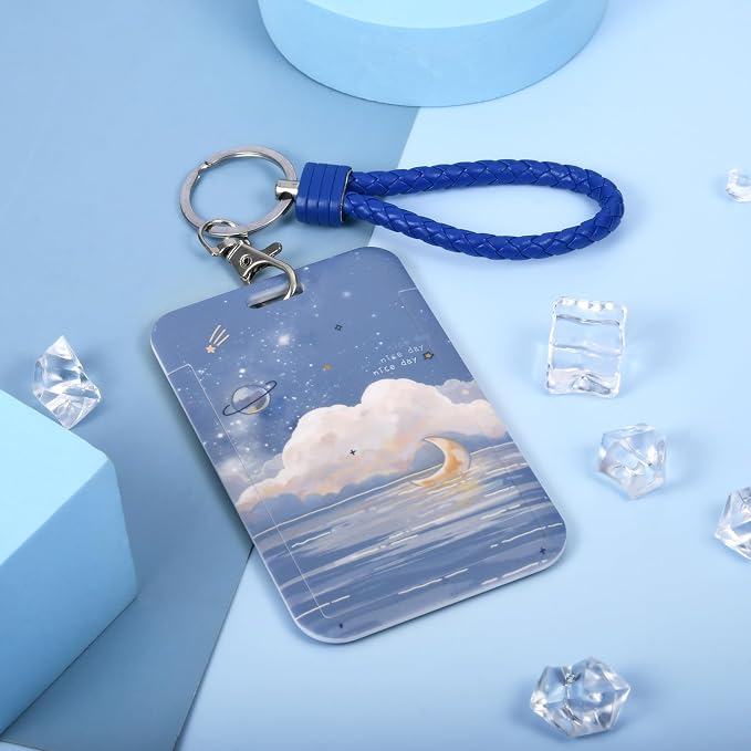 ID Card Badge Holder Key Chain - Image 6