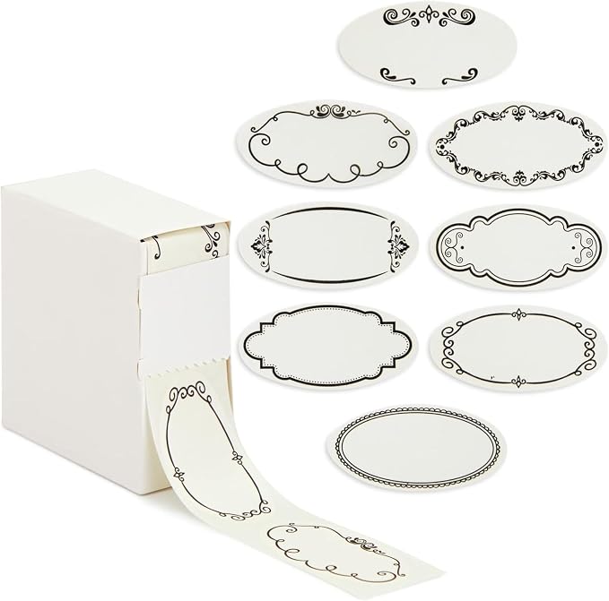 Juvale Dissolvable Food Labels by Juvale