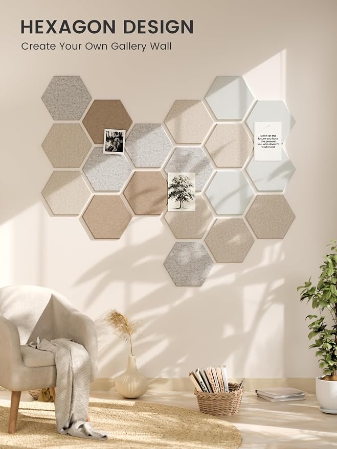 Fluxynara Hexagon Cork Board Alternative - Image 6