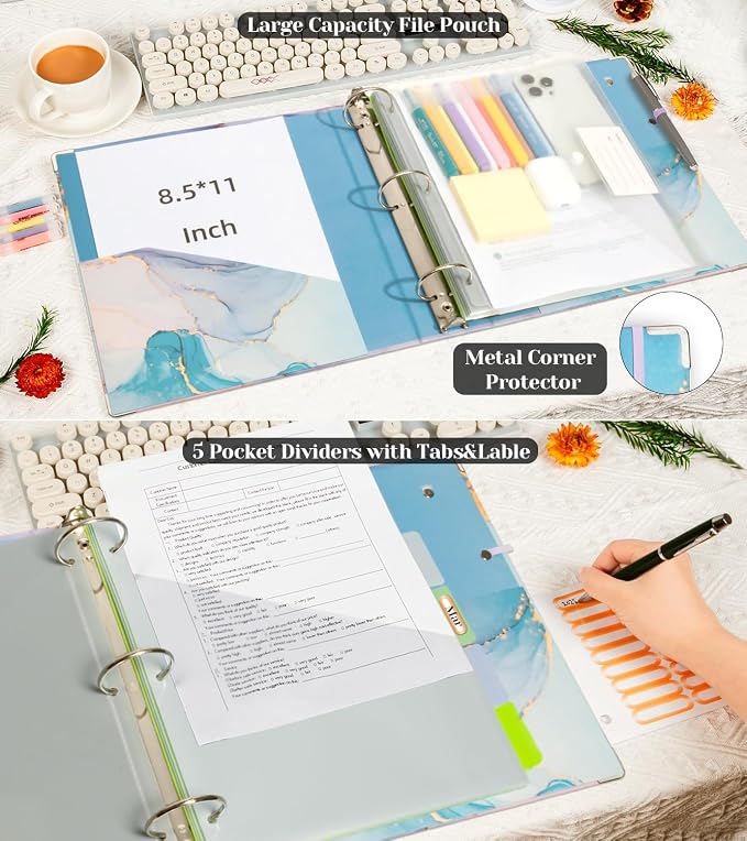 2 Inch 3 Ring Binder Organizer - Image 3