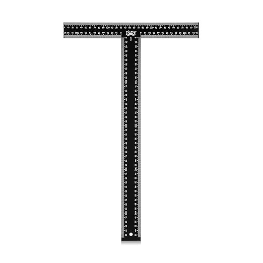 Mr. Pen - T Square, T Ruler, 45 cm, Metal, T Square Ruler, Drafting Tools, Tsquare, Truler, Architectural Triangle-DeskLoop Office