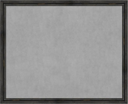 Amanti Art Black Framed Magnetic Board 35x43 X-Large Vision Board by AmantiArt