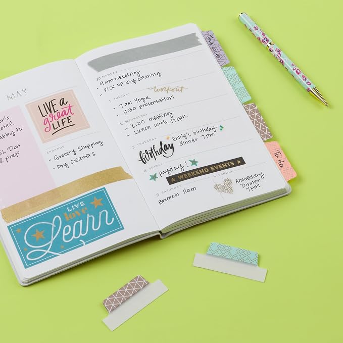 Avery Margin Ultra Tabs, 2.5" x 1", 24 Repositionable Page Tabs - Image 6