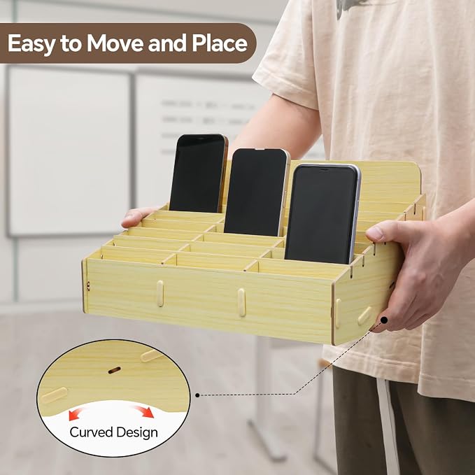 HengTianMei 24 Grid Cell Phone Organizes Storage Box - Image 5