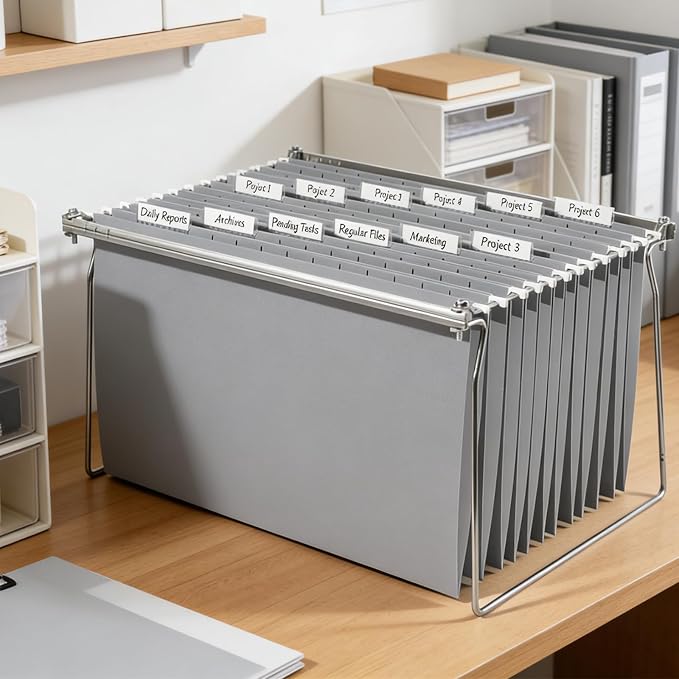 SUNEE Hanging File Folders Legal Size, Stay Organized - Image 6