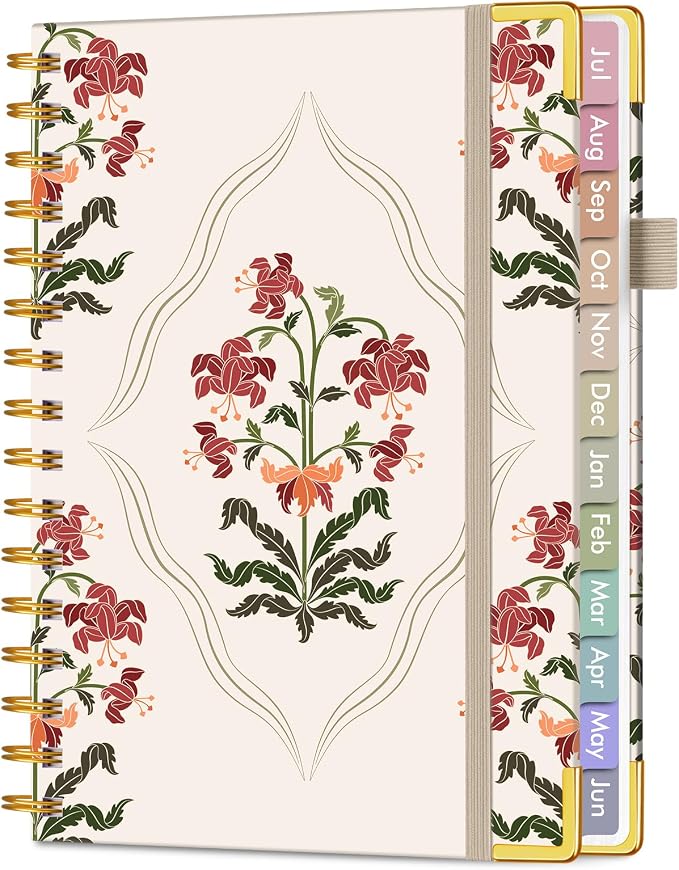 Academic Planner 2026-2027, Hardcover Weekly and Monthly Calendar Planner from by Unknown