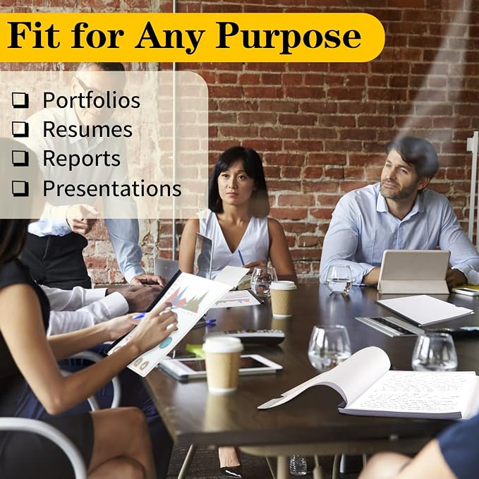 Report Covers with Sliding Bar, Resume Covers Presentation Folders File - Image 8