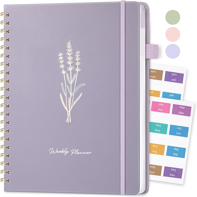 Oucaru Undated Weekly Planner, A4 Size To Do List Notebook by Oucaru