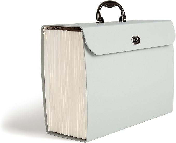 U Brands Fashion Expanding File Folder, Legal Size, 19 Pocket by UBrands