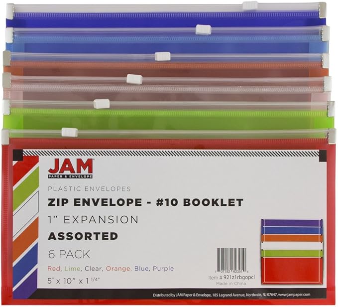 JAM PAPER Plastic Envelopes - Image 3
