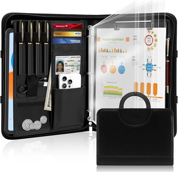 IVGHV Portfolio Binder Organizer Portfolio Folder by Unknown
