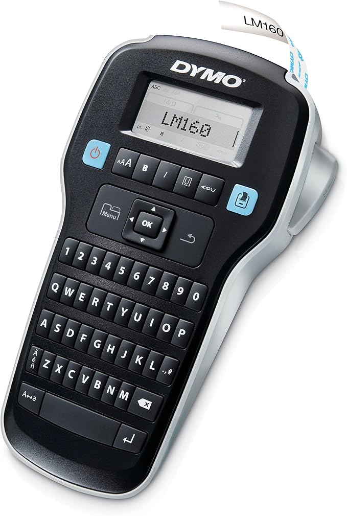 DYMO Label Maker LabelManager 160 Portable Label Maker, Easy-to-Use, One-Touch - Image 4